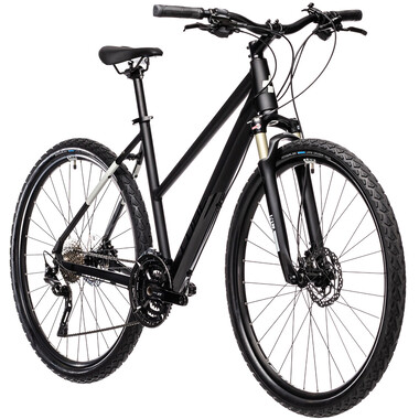Bicicleta todocamino CUBE NATURE EXC TRAPEZ Negro 2021 0